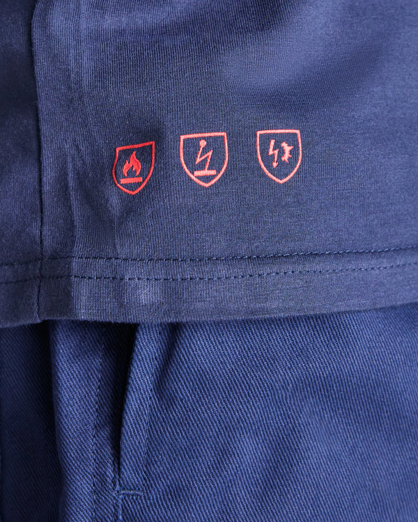 CAMISETA IGNÍFUGA DEFENDER T/S MARINO