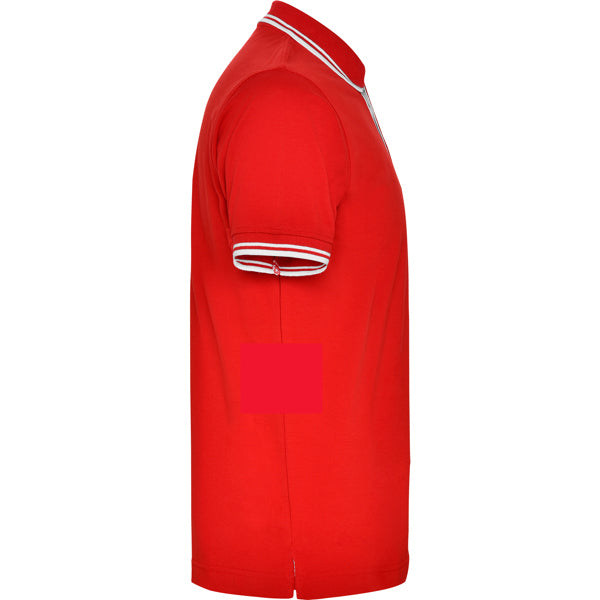 POLO MONTREAL T/S BLANCO/TURQUESA