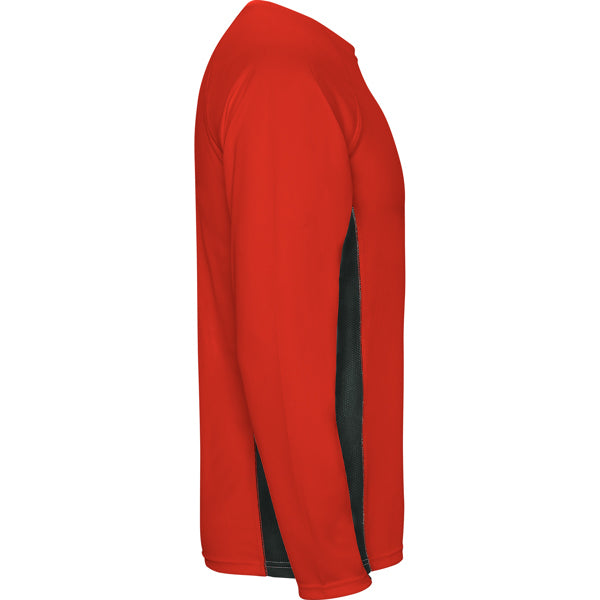 CAMISETA SHANGHAI MANGA LARGA T/S BLANCO/ROYAL