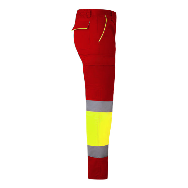 AV PANTALON INVIERNO ENIX T/38 PLOMO/AMARILLO FLUOR