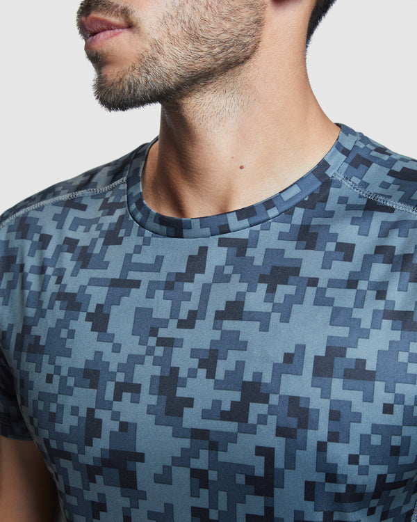 CAMISETA ASSEN T/S PIXEL NEGRO