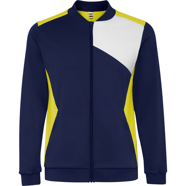 SUDADERA LEROS T/S AMARILLO/MARINO