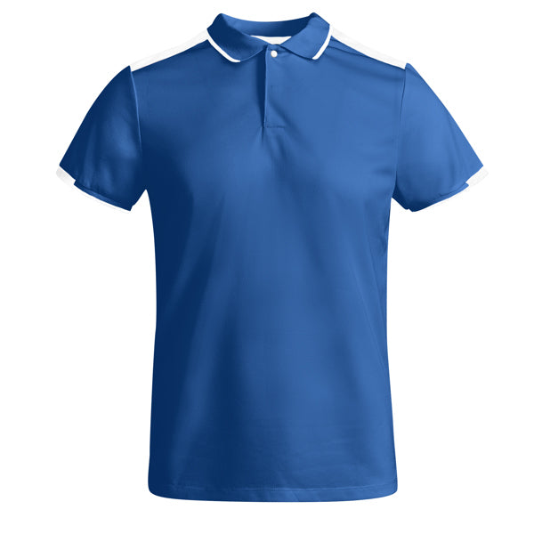 POLO TAMIL T/S BLANCO/NEGRO