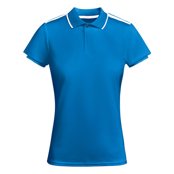 POLO TAMIL WOMAN T/S BLANCO/NEGRO