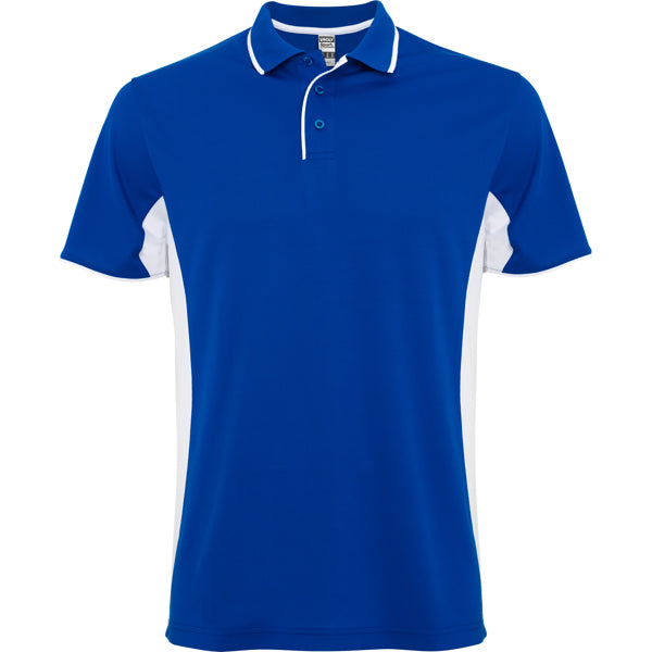 POLO MONTMELO T/S BLANCO/NEGRO