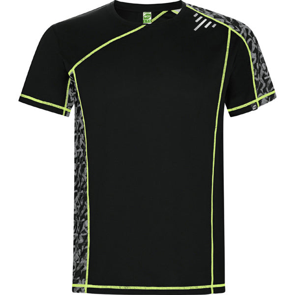 CAMISETA SOCHI T/S PRINT RUN NEGRO