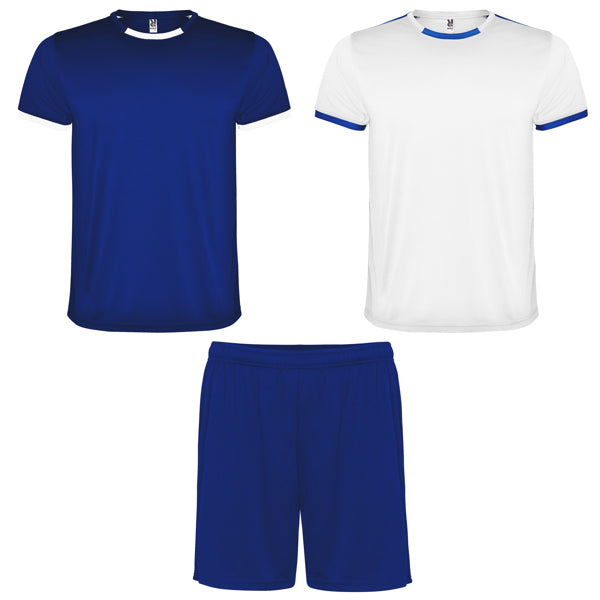 CONJUNTO DEPORTIVO RACING T/S BLANCO/ROYAL