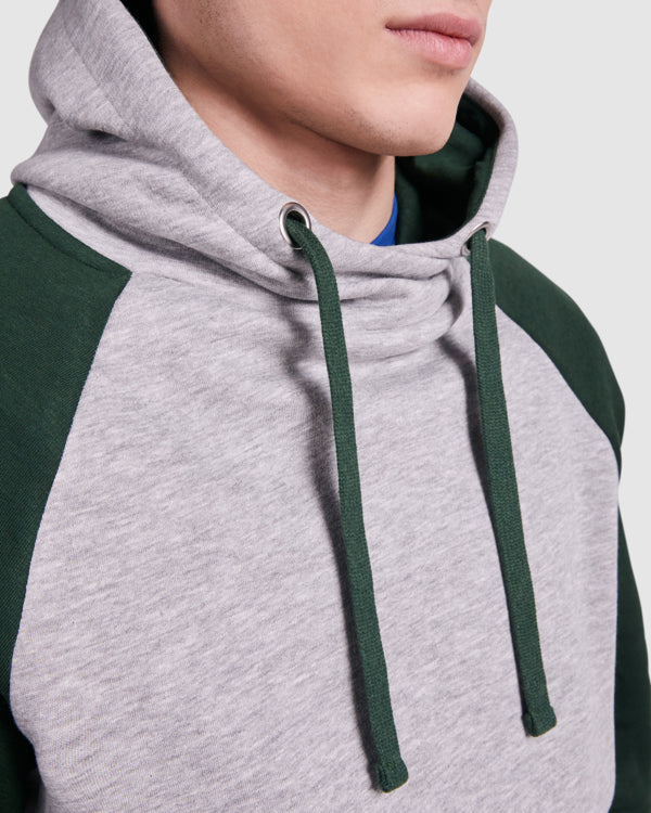 SUDADERA BADET T/XS NEGRO/GRIS VIGORE