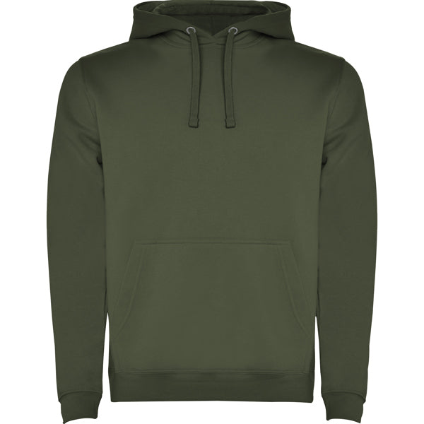 SUDADERA URBAN CON CAPUCHA T/XS BLANCO