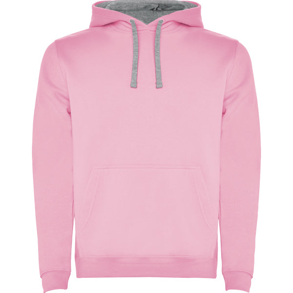 SUDADERA URBAN CON CAPUCHA T/XS BLANCO