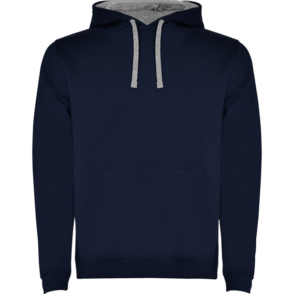 SUDADERA URBAN CON CAPUCHA T/XS BLANCO