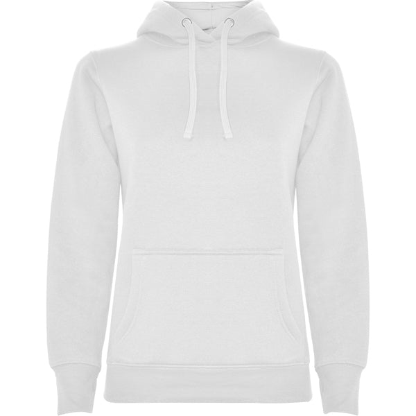 SUDADERA URBAN WOMAN CON CAPUCHA T/S BLANCO