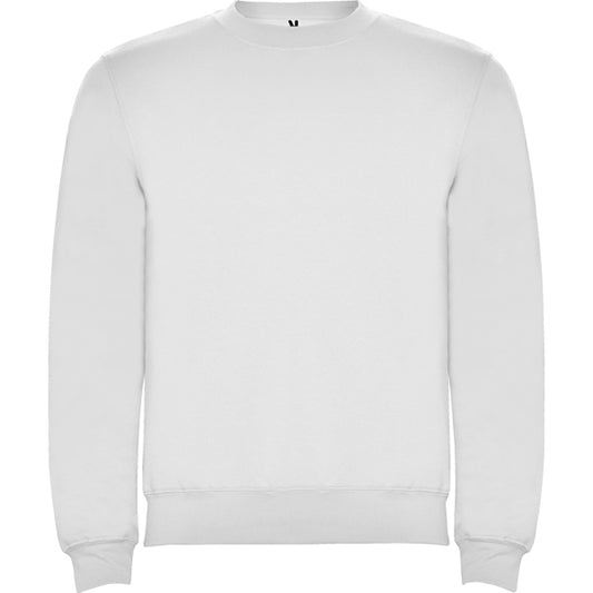 SUDADERA CLASICA T/XS BLANCO