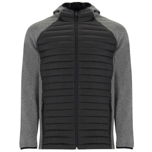 CHAQUETA MINSK T/S NEGRO/PLOMO