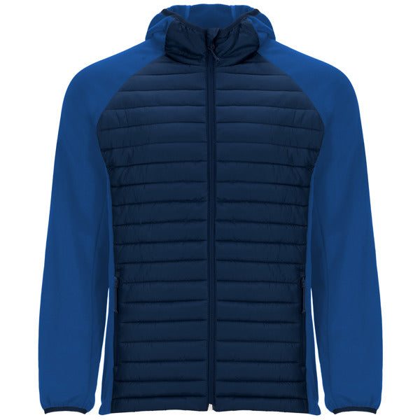 CHAQUETA MINSK T/S NEGRO/PLOMO