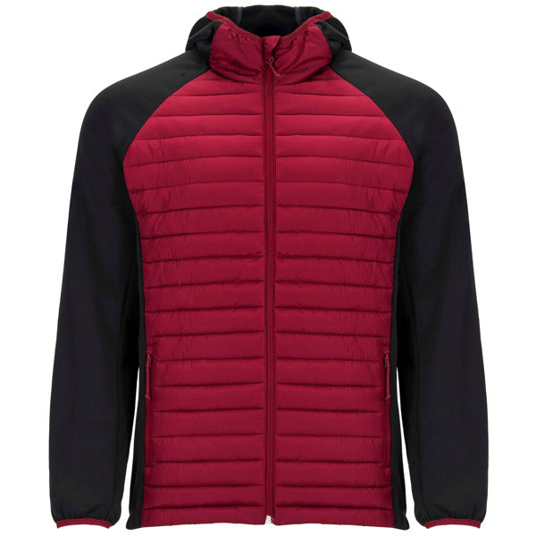 CHAQUETA MINSK T/S NEGRO/PLOMO