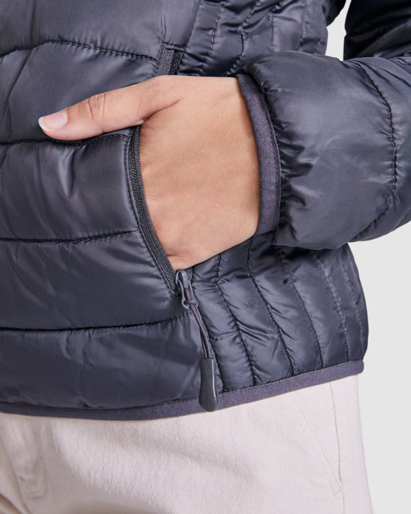 CHAQUETA FINLAND WOMAN T/S NEGRO
