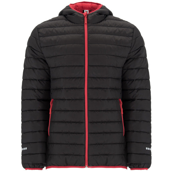 CHAQUETA NORWAY SPORT T/S NEGRO/ROJO
