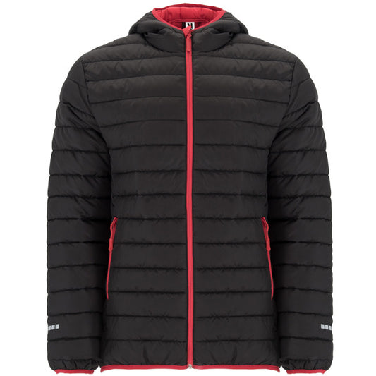 CHAQUETA NORWAY SPORT T/S NEGRO/ROJO