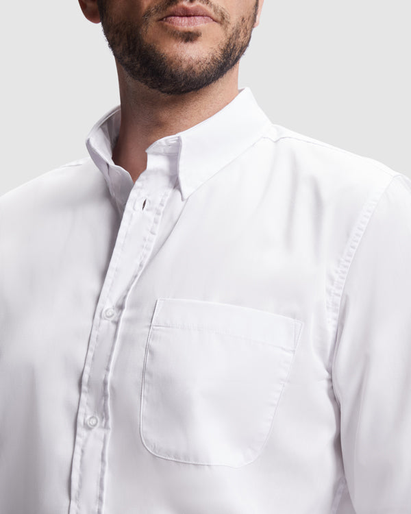CAMISA AIFOS MANGA LARGA T/S BLANCO