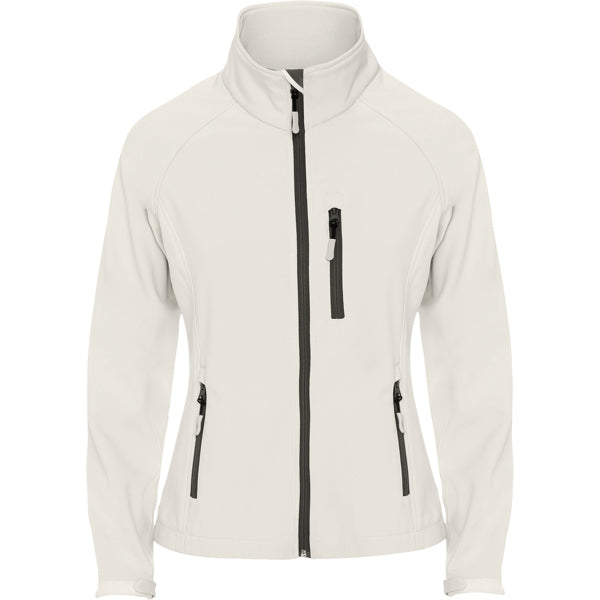 SOFTSHELL ANTARTIDA WOMAN T/S BLANCO PERLA