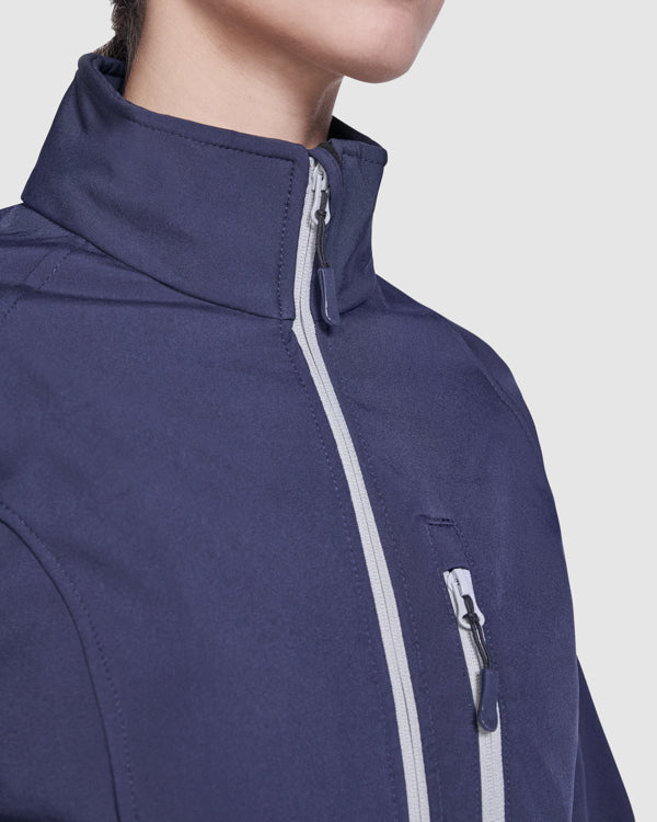 SOFTSHELL ANTARTIDA WOMAN T/S BLANCO PERLA