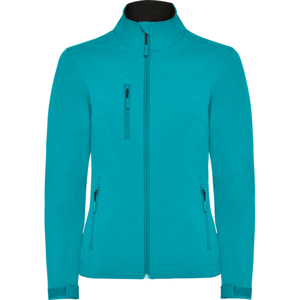 SOFTSHELL NEBRASKA WOMAN T/S NEGRO