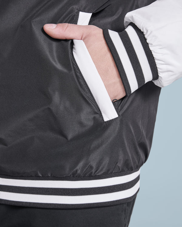 CHAQUETA CALIFORNIA T/XS NEGRO/BLANCO