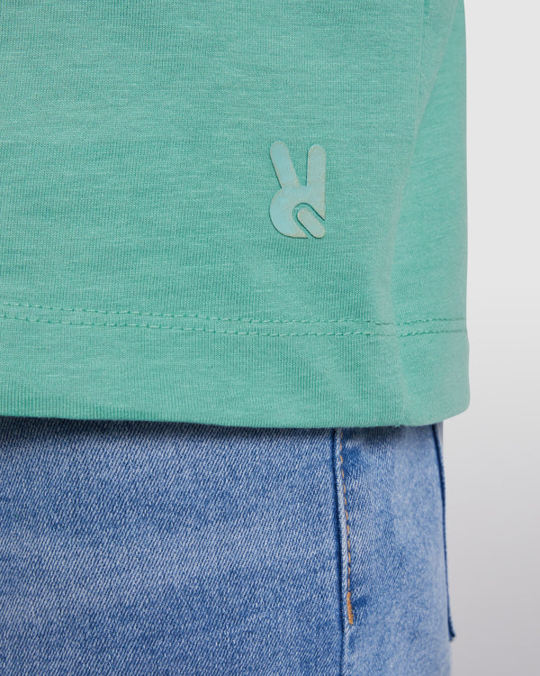 CAMISETA VEZA T/S MENTA OSCURO