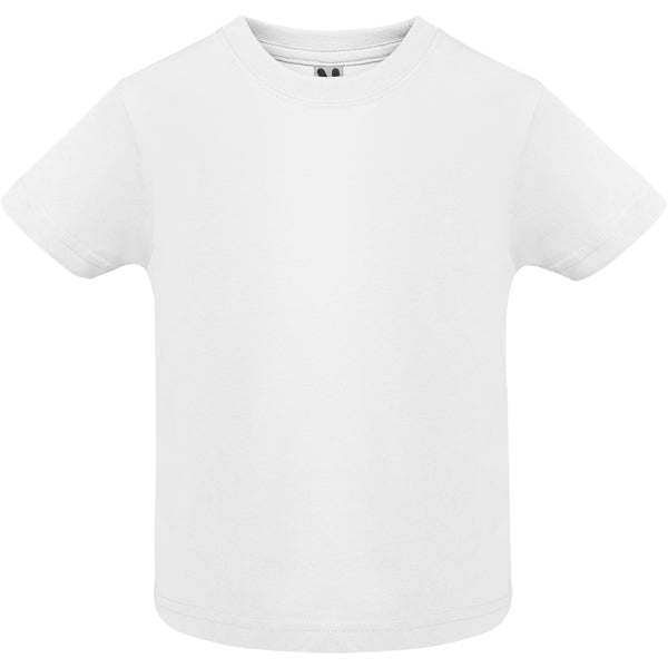 CAMISETA BABY T/6 MESES BLANCO