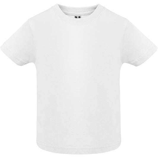 CAMISETA BABY T/6 MESES BLANCO