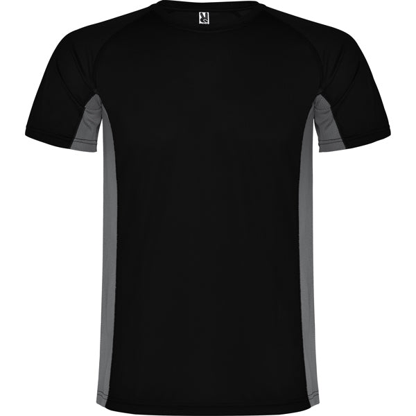CAMISETA SHANGHAI T/S BLANCO/PLOMO OSCURO