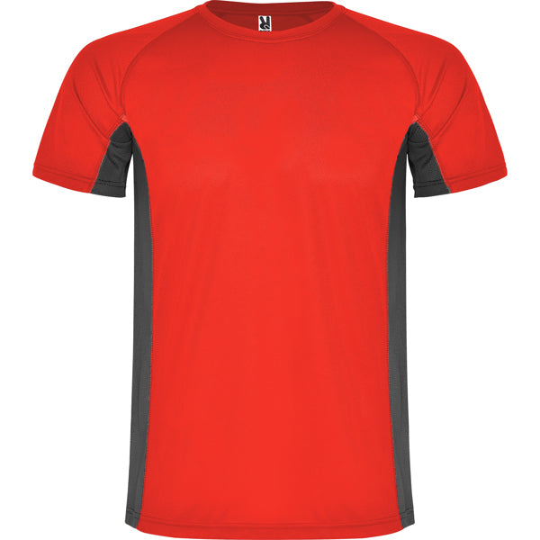 CAMISETA SHANGHAI T/S BLANCO/PLOMO OSCURO