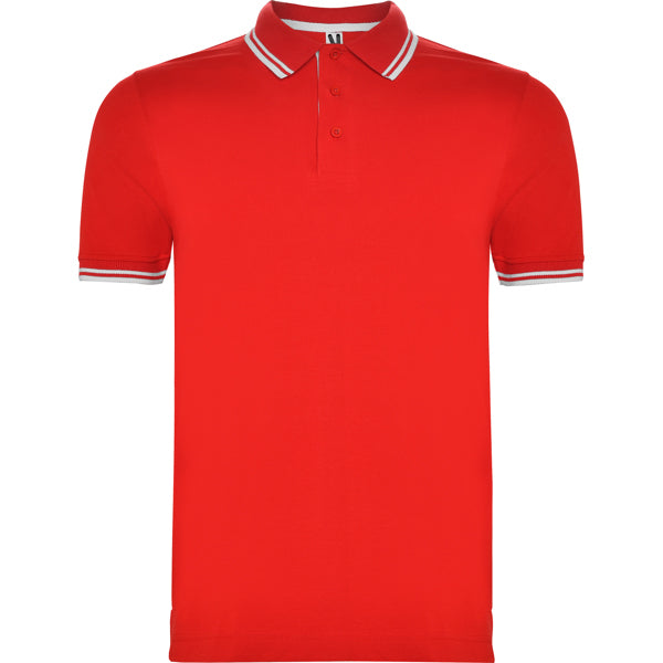 POLO MONTREAL T/S BLANCO/TURQUESA