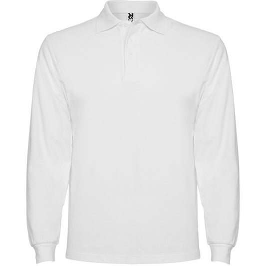 POLO ESTRELLA MANGA LARGA T/S BLANCO