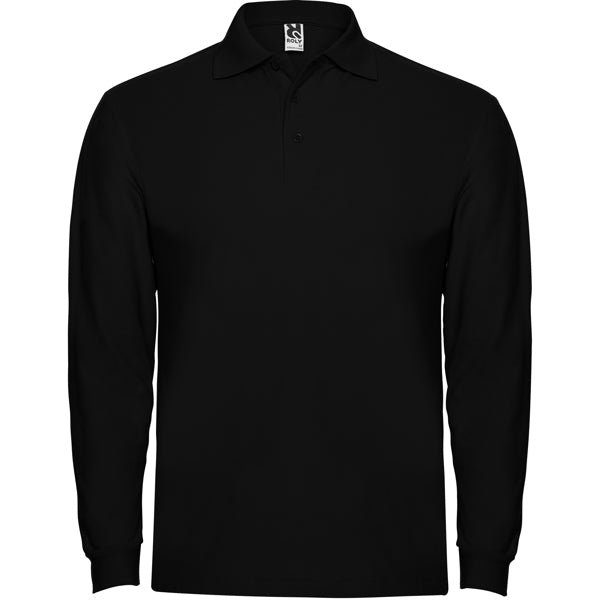POLO ESTRELLA MANGA LARGA T/S BLANCO