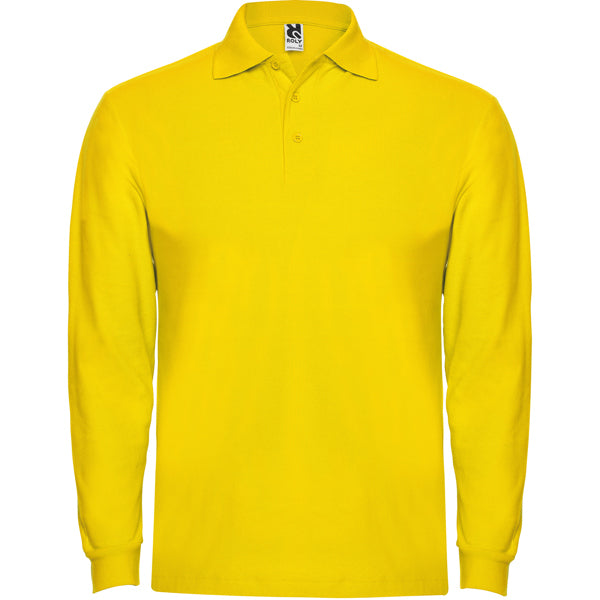 POLO ESTRELLA MANGA LARGA T/S BLANCO