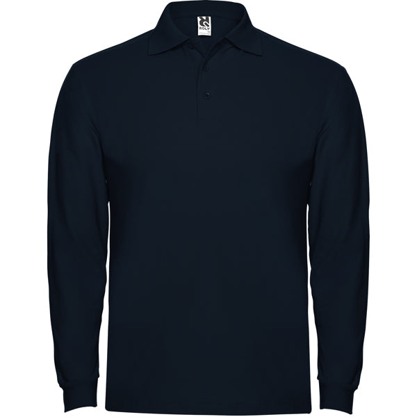 POLO ESTRELLA MANGA LARGA T/S BLANCO