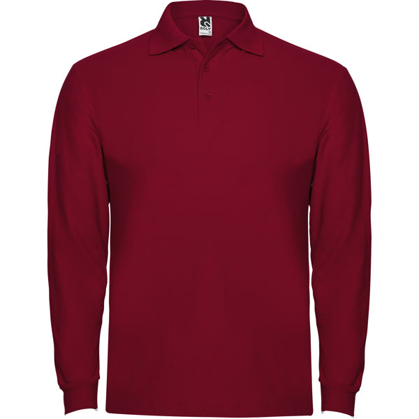 POLO ESTRELLA MANGA LARGA T/S BLANCO