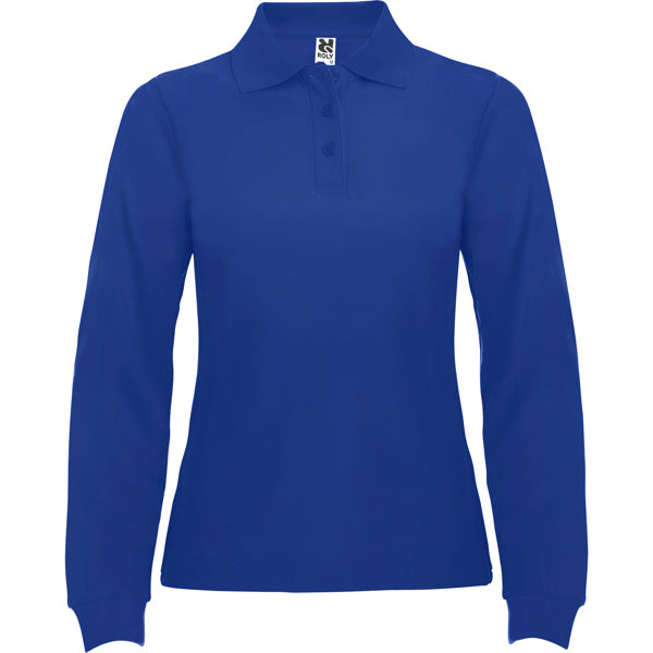 POLO ESTRELLA WOMAN MANGA LARGA T/S BLANCO