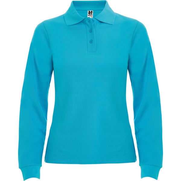POLO ESTRELLA WOMAN MANGA LARGA T/S BLANCO