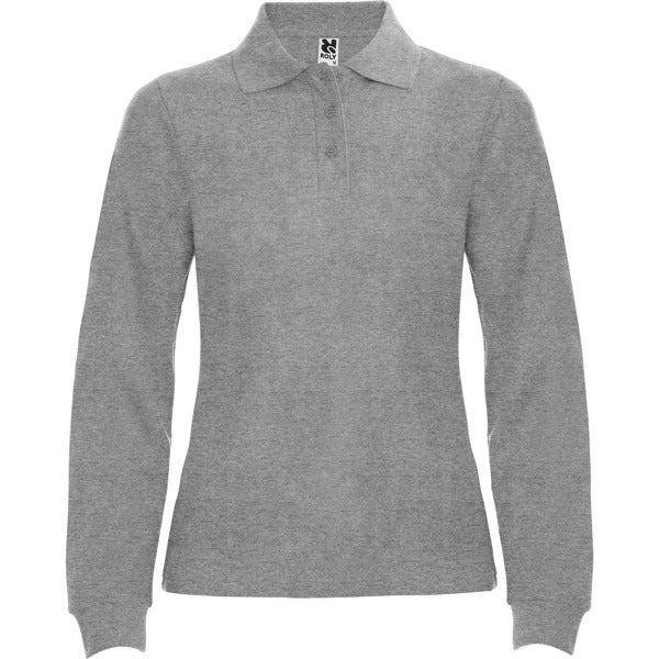 POLO ESTRELLA WOMAN MANGA LARGA T/S BLANCO