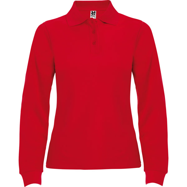 POLO ESTRELLA WOMAN MANGA LARGA T/S BLANCO