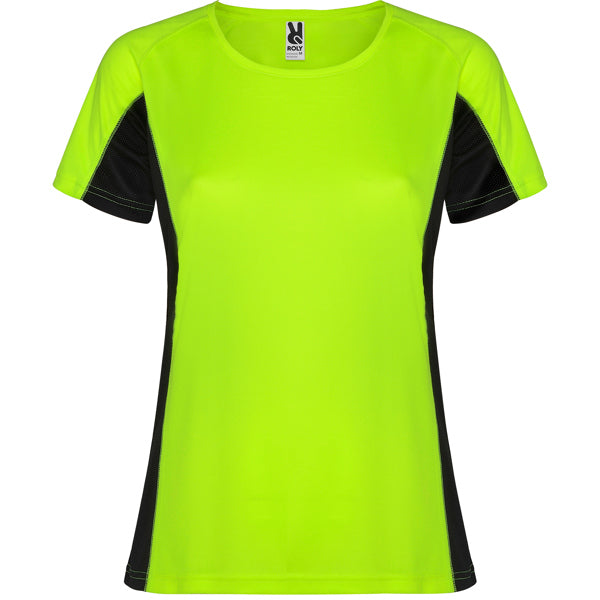 CAMISETA SHANGHAI WOMAN T/S BLANCO/PLOMO OSCURO