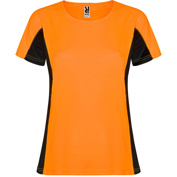 CAMISETA SHANGHAI WOMAN T/S BLANCO/PLOMO OSCURO
