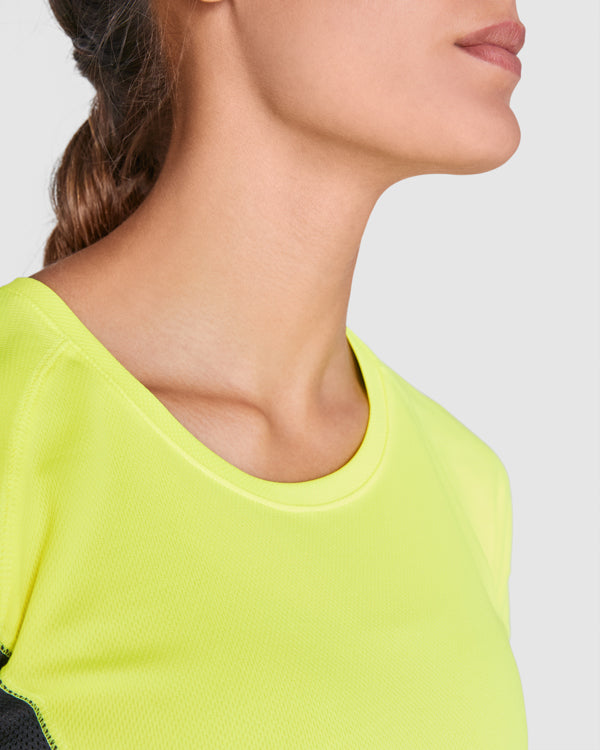 CAMISETA SHANGHAI WOMAN T/S BLANCO/PLOMO OSCURO