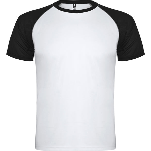 CAMISETA INDIANAPOLIS T/S BLANCO/NEGRO