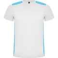 CAMISETA DETROIT T/S BLANCO/TURQUESA