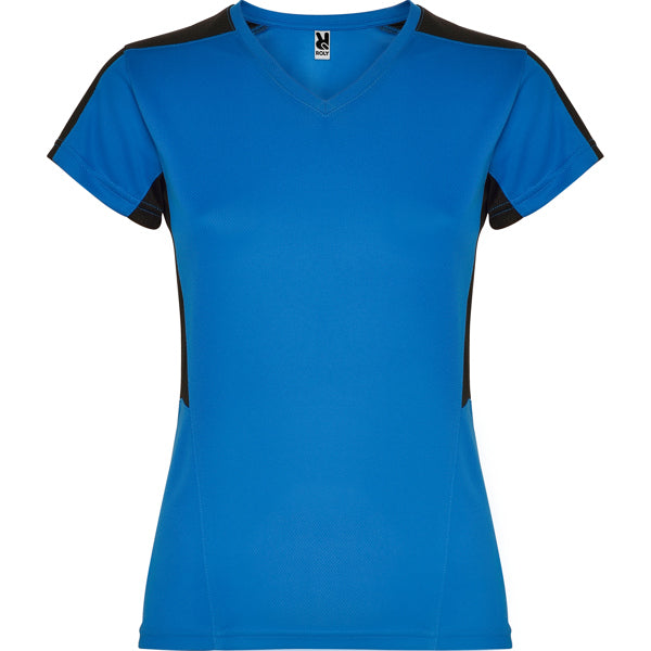 CAMISETA SUZUKA T/S BLANCO/TURQUESA