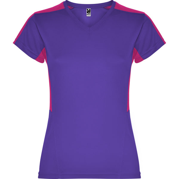 CAMISETA SUZUKA T/S BLANCO/TURQUESA